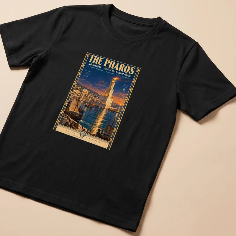 The Pharos of Alexandria – Wonder of the Ancient World T-Shirt
