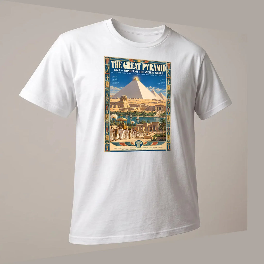 The Great Pyramid of Giza – Wonder of the Ancient World T-Shirt
