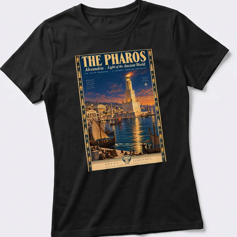 The Pharos of Alexandria – Wonder of the Ancient World T-Shirt