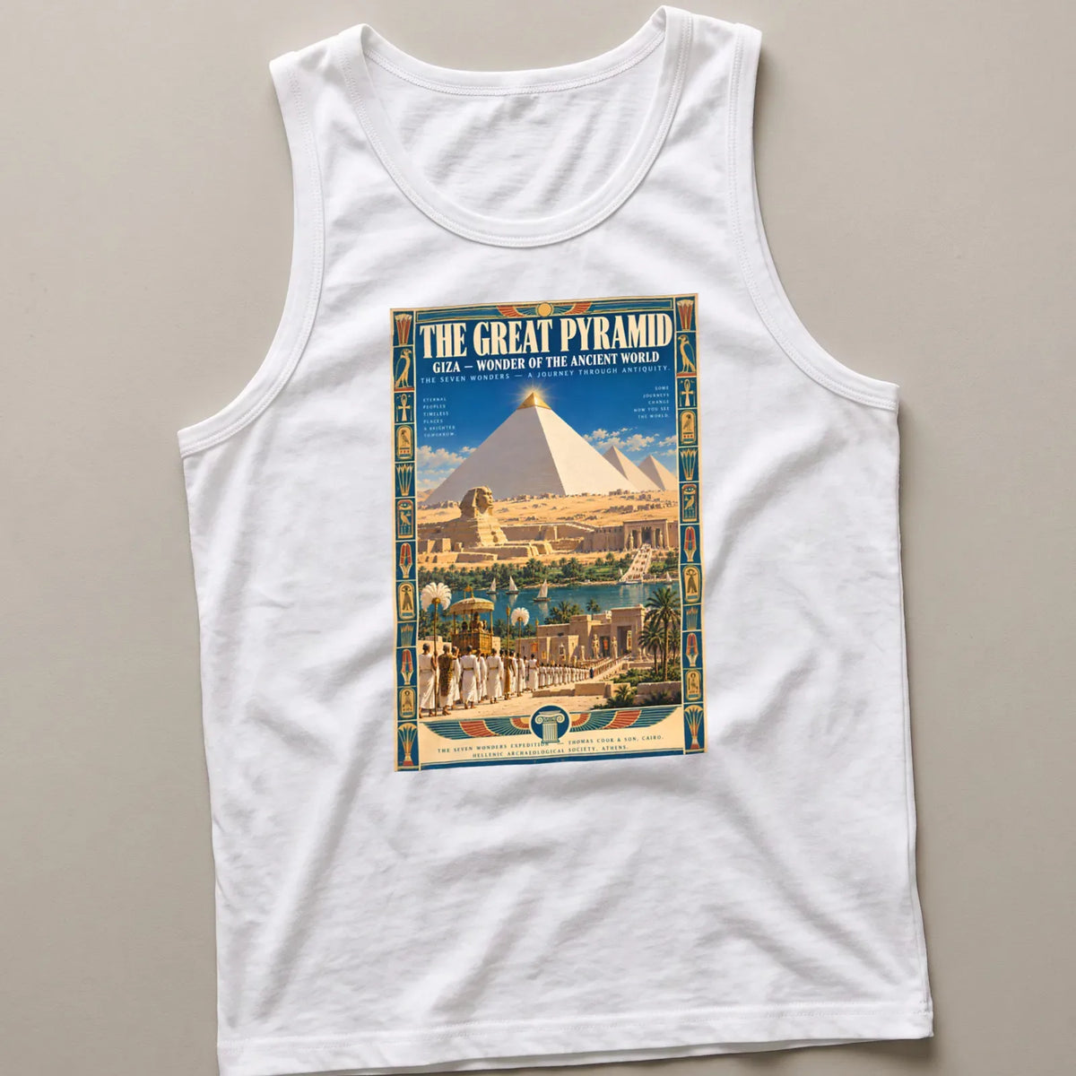 The Great Pyramid of Giza – Wonder of the Ancient World T-Shirt